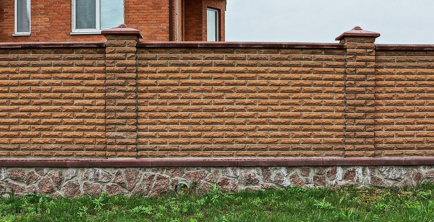 Brick Masonry Fence