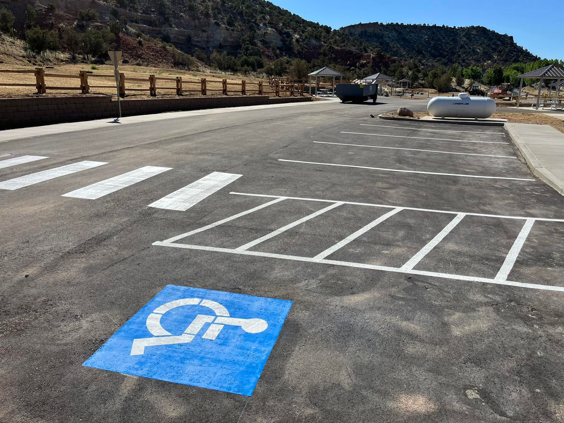 Line striping and marking