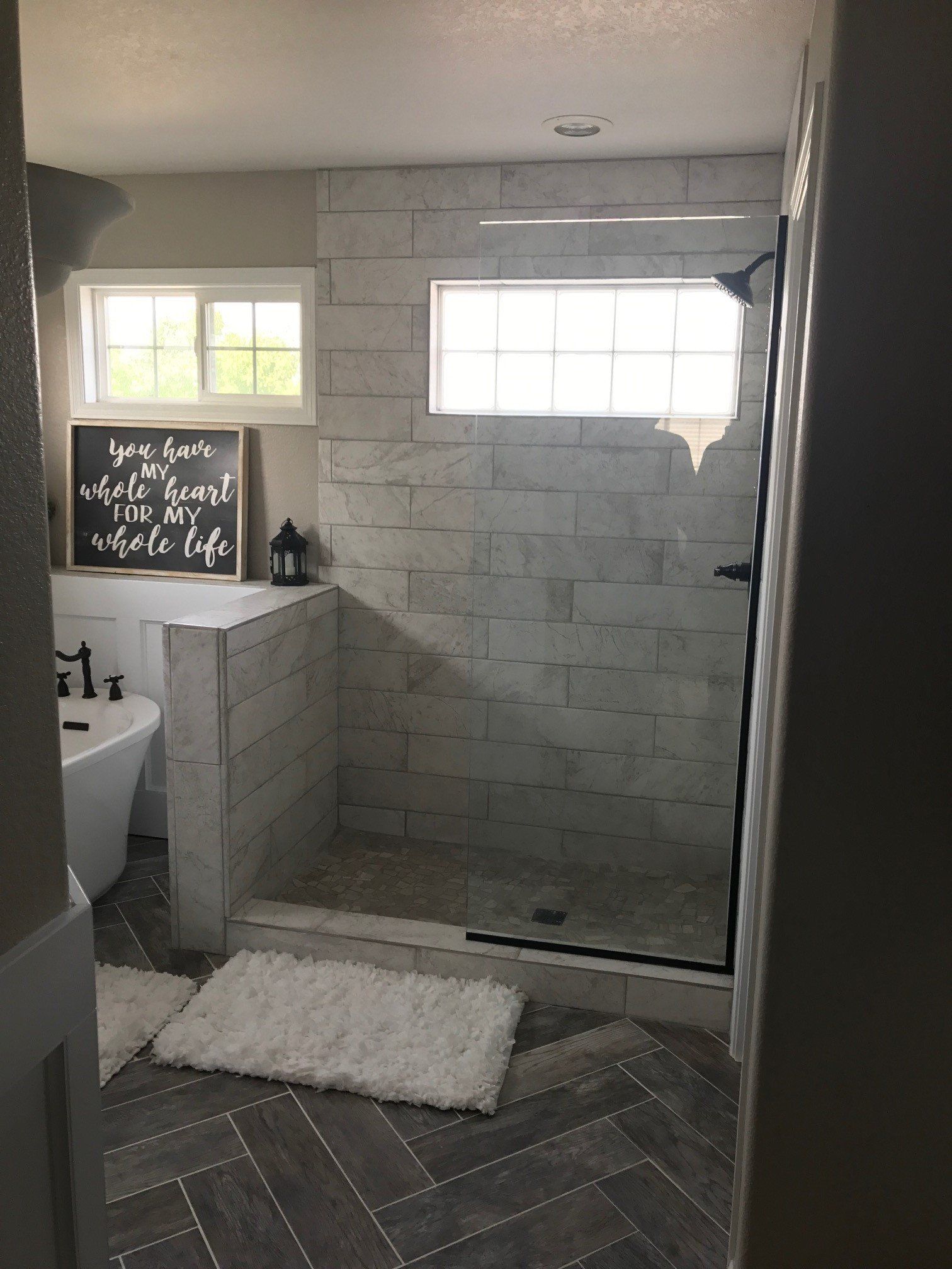 Single Panel Shower