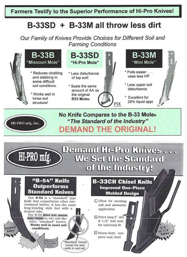 Additional knives product