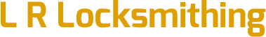 L R Locksmithing - Logo