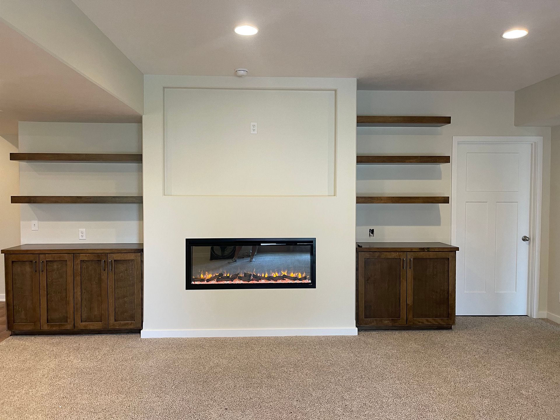Basement Fireplace
