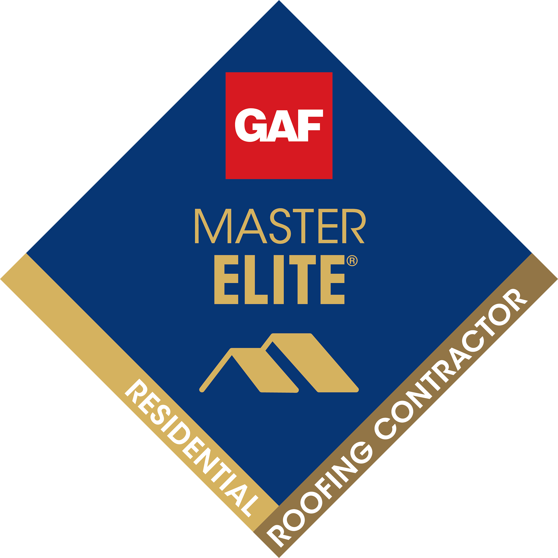 GAF Master Elite logo