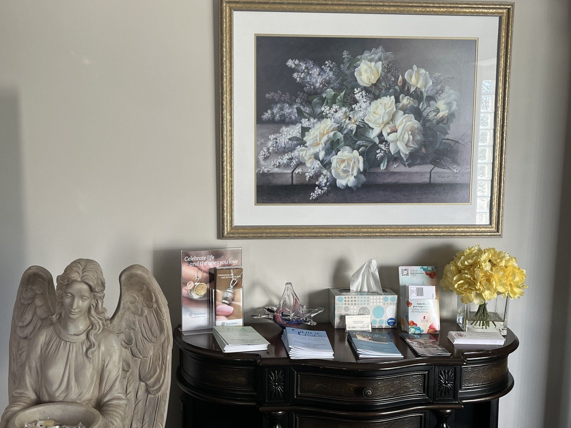 Table top brochure display