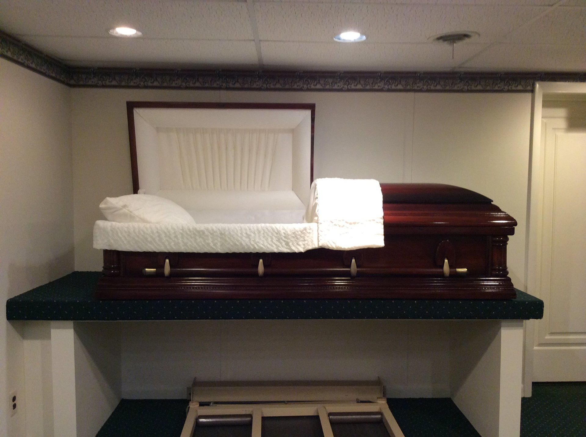 Funeral home facility