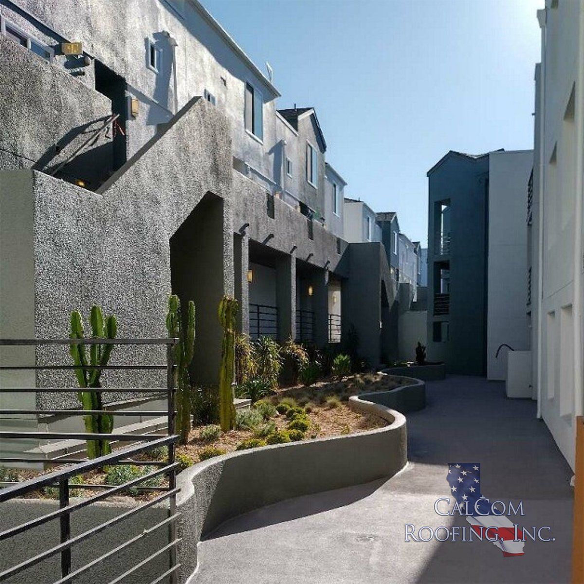 Black and white painted houses