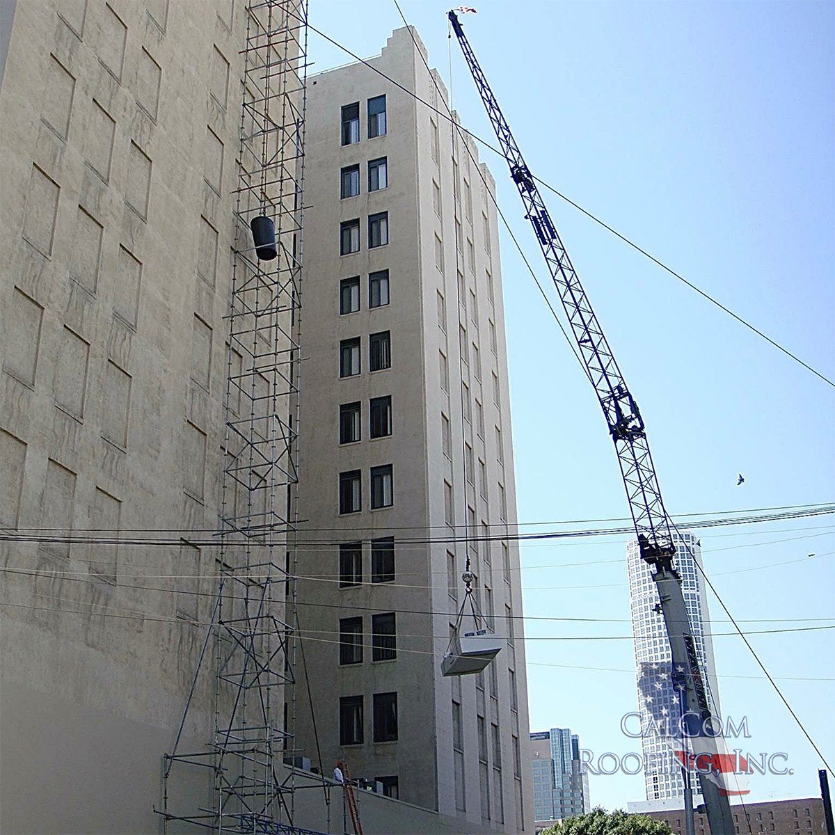 Apartment building construction