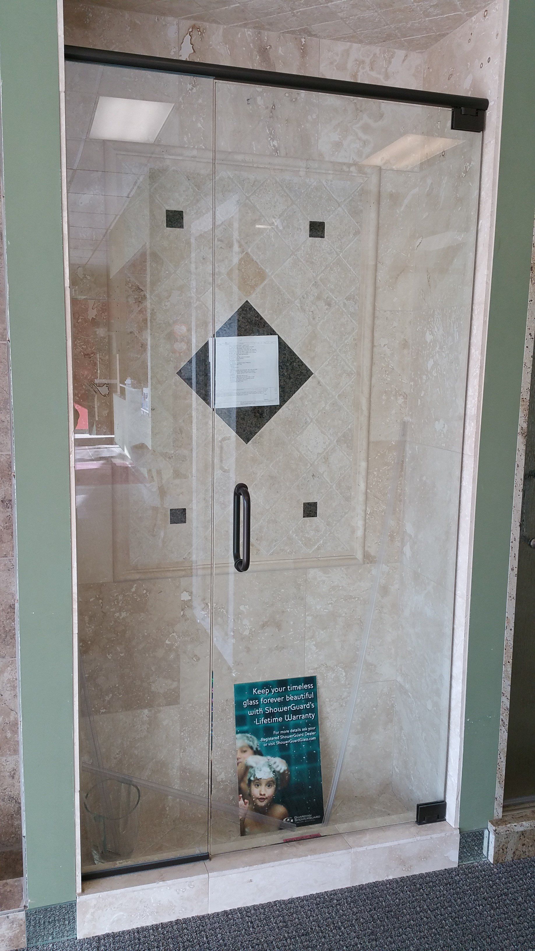 Shower door