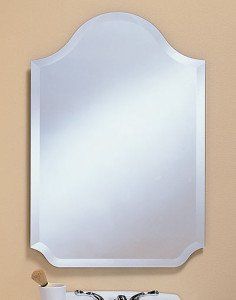 Frameless mirror