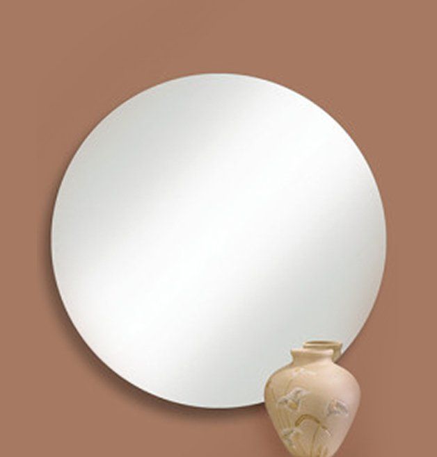 Frameless mirror