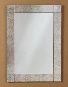 Frameless mirror