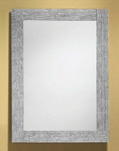 Frameless mirror