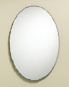 Frameless mirror