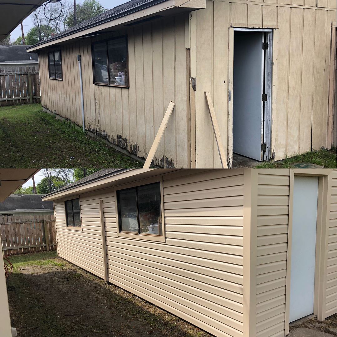 Gutter Repair Before & After