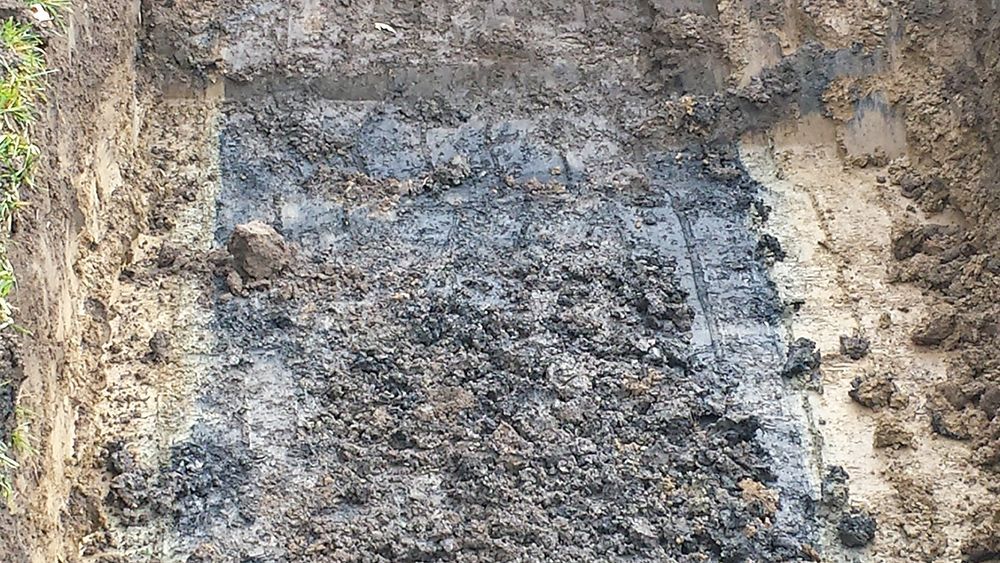 clay soil clogged #01