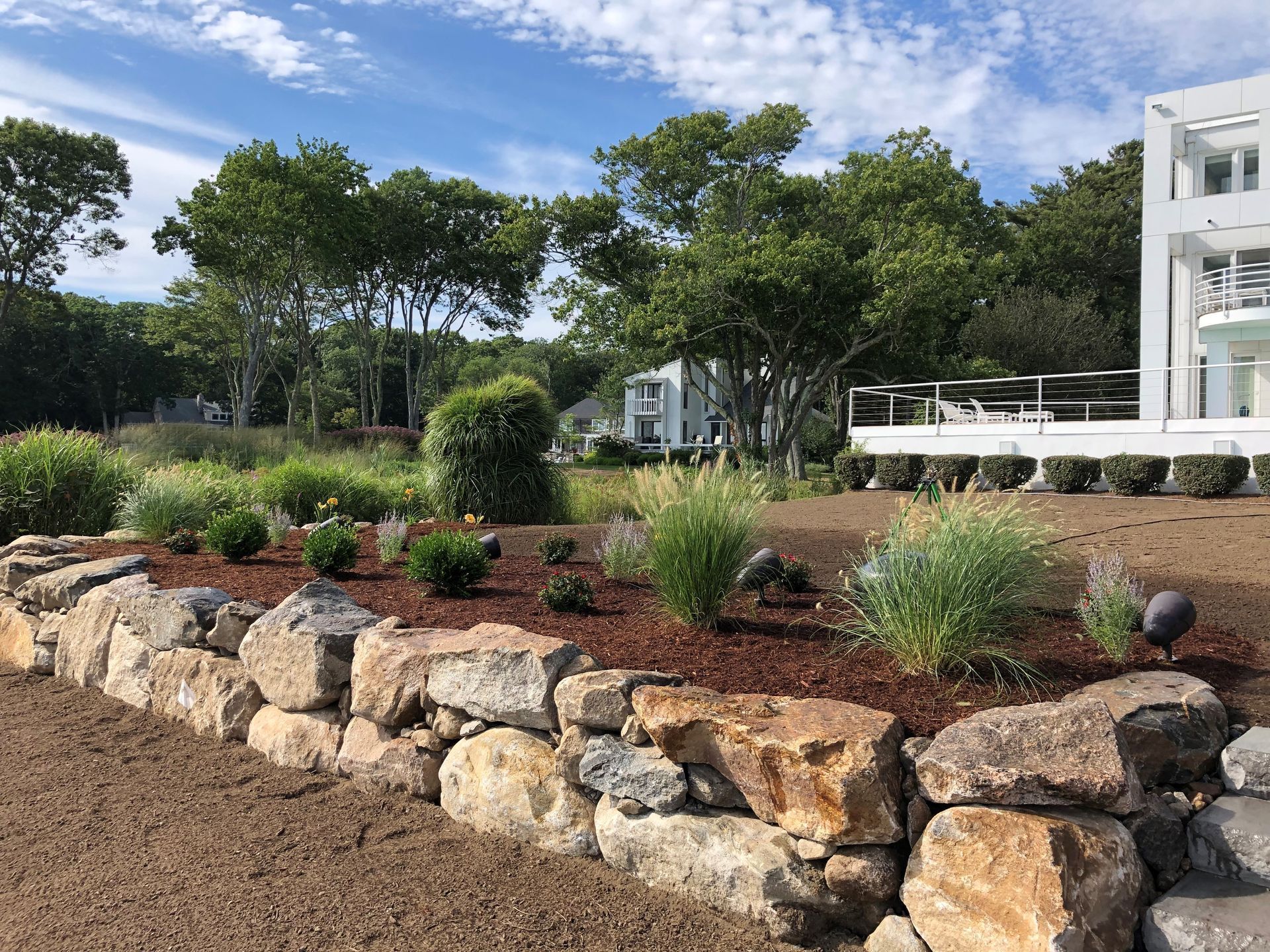 stone retaining walls