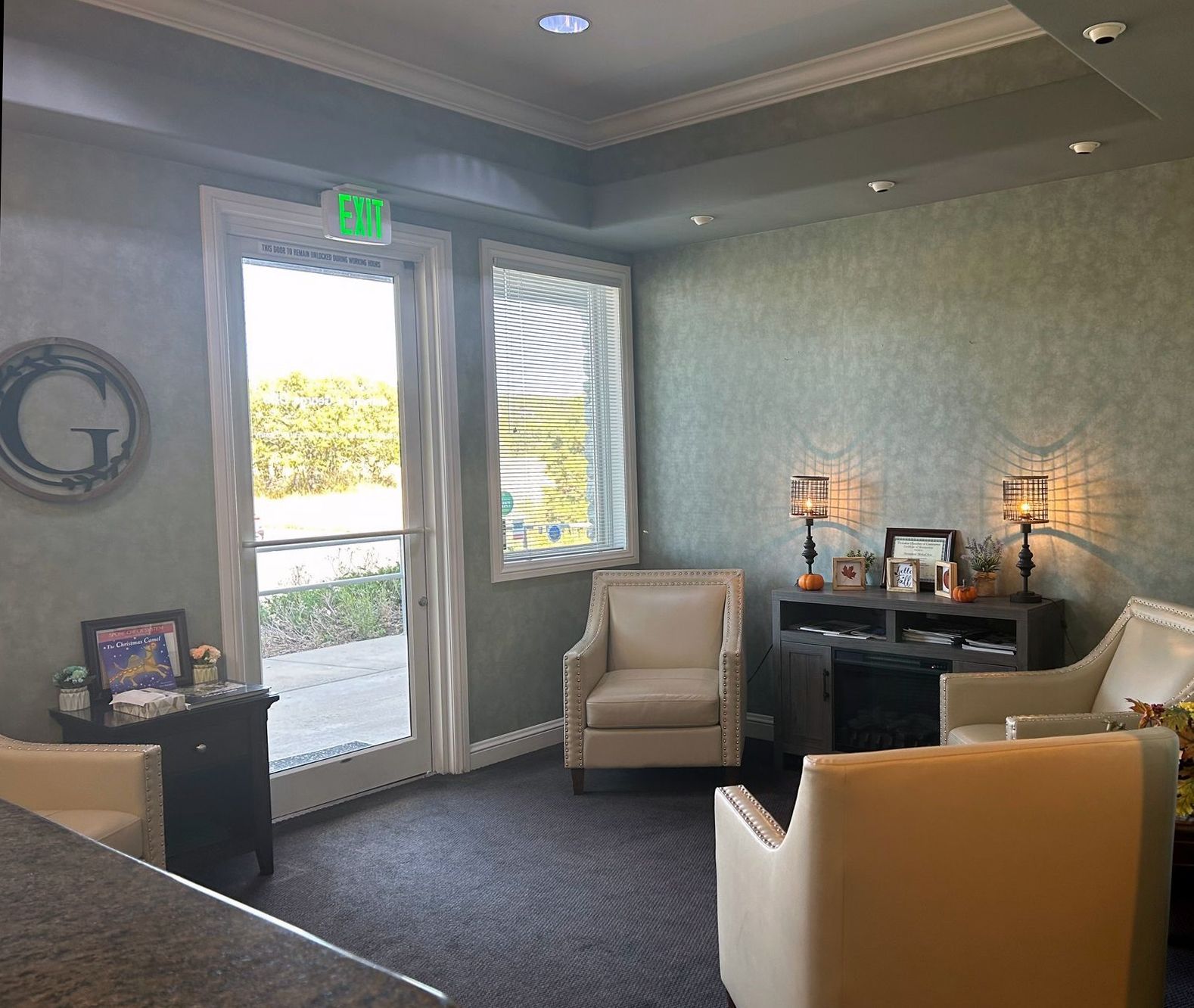 office waiting area