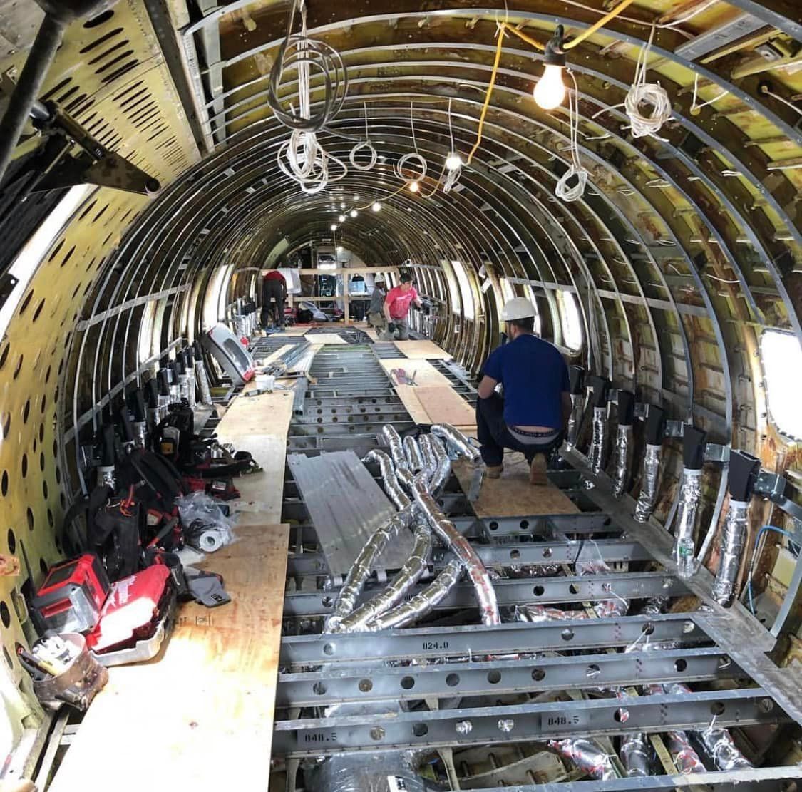 Airplane insulation