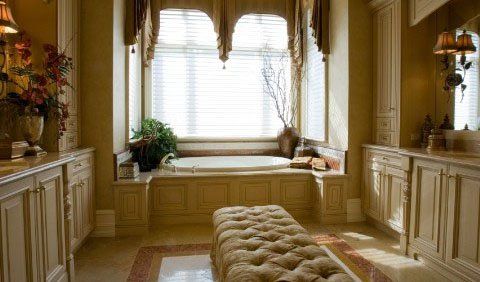 Bathroom with tub