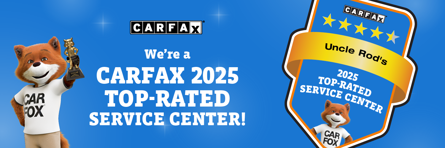 Carfax 2025 Top Rated Service Center Badge