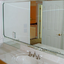 bathroom front mirror