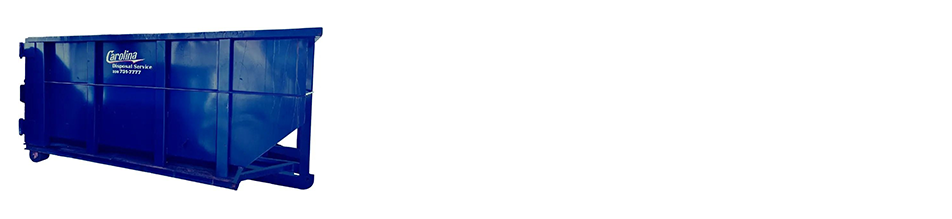 Blue metal dumpster.