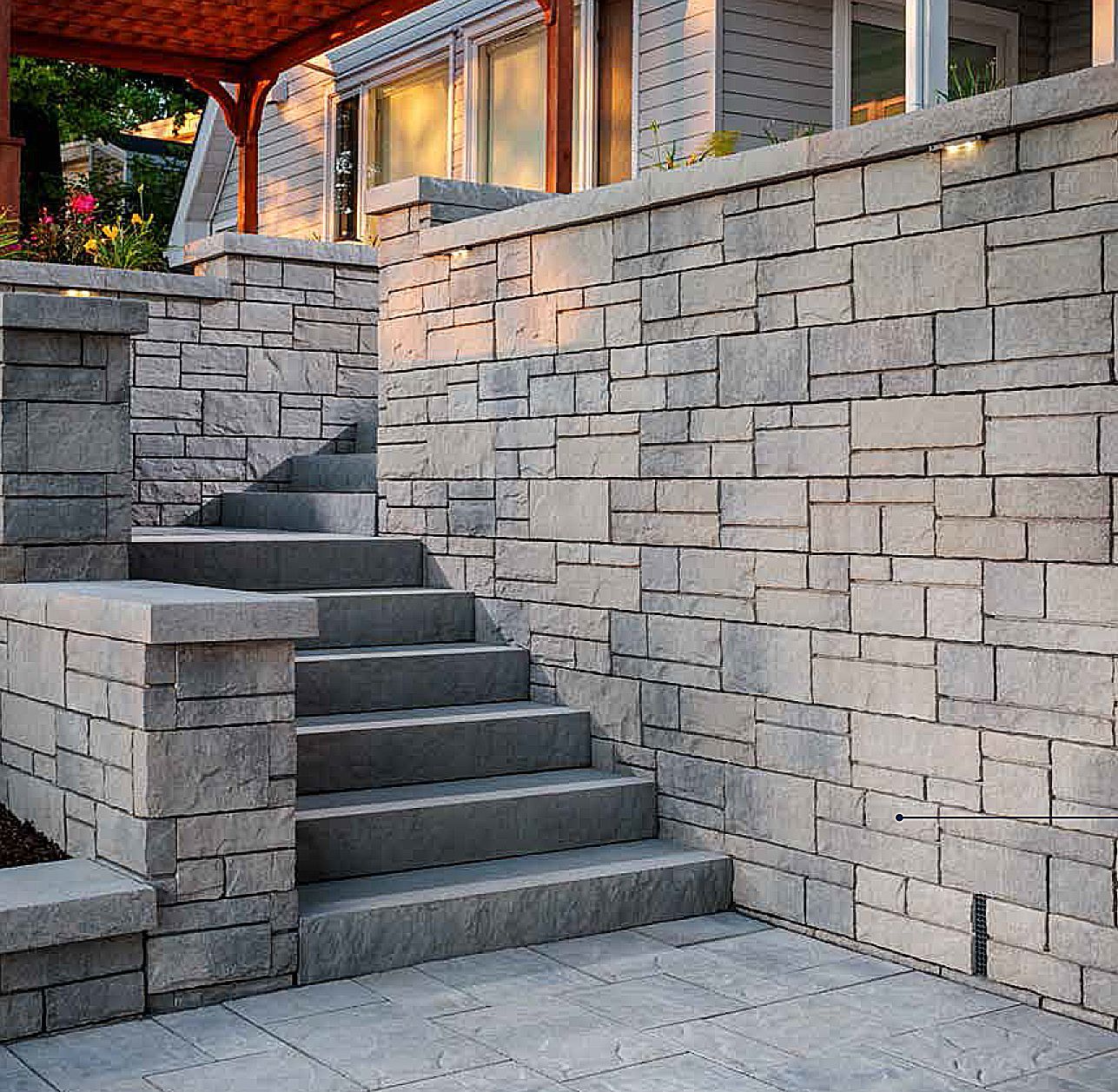 Retaining wall