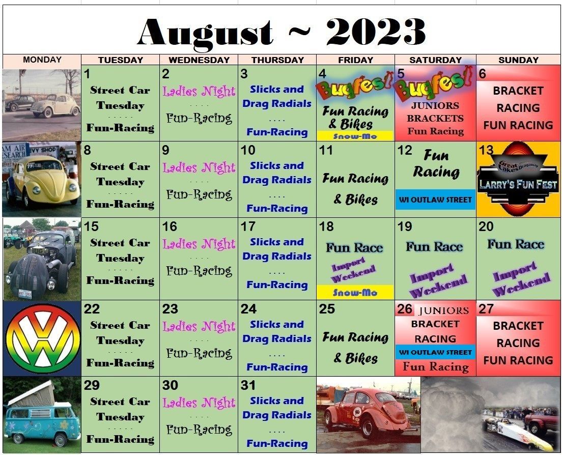 koi drag racing 2023 schedule