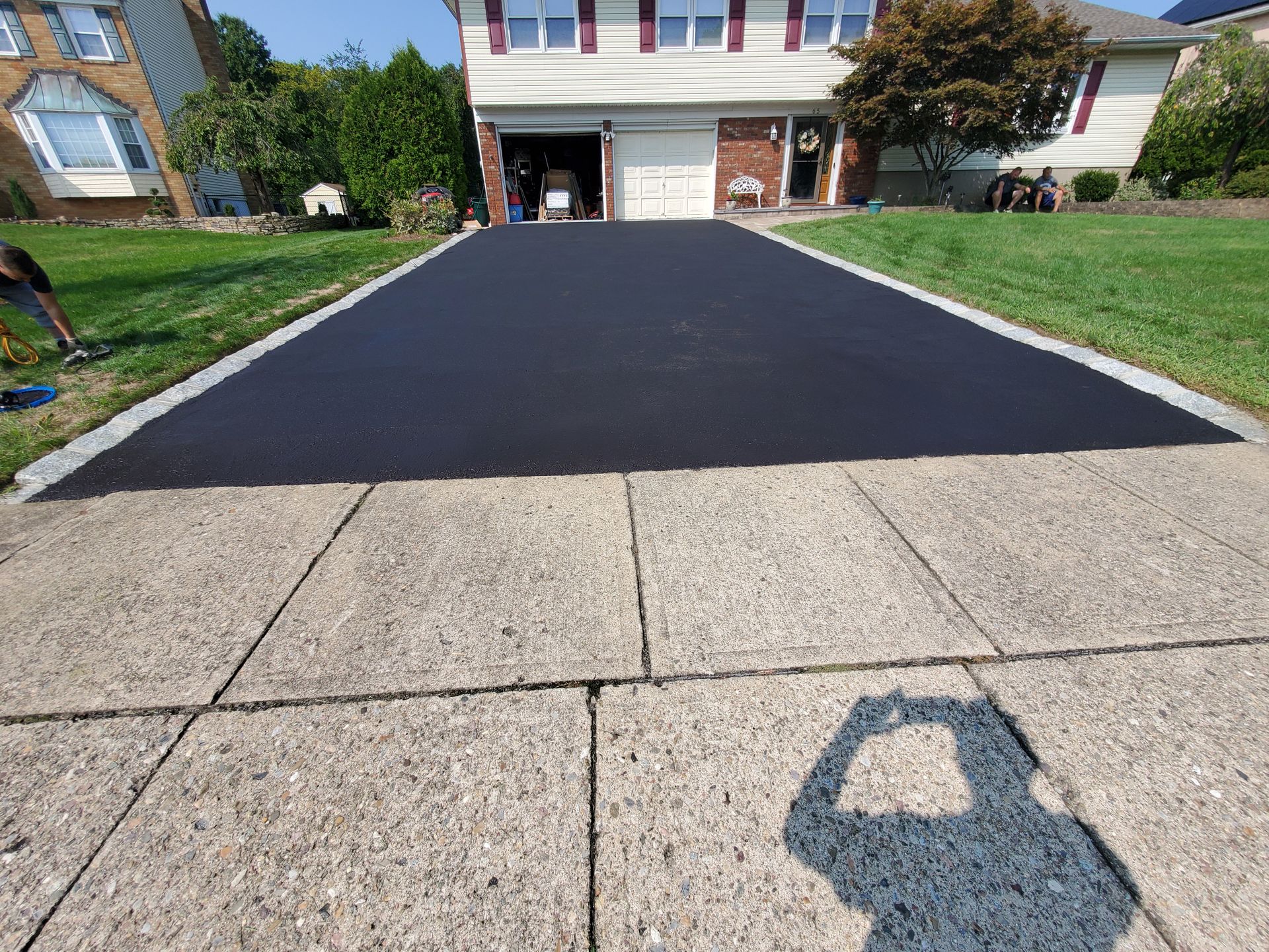 Residential driveway