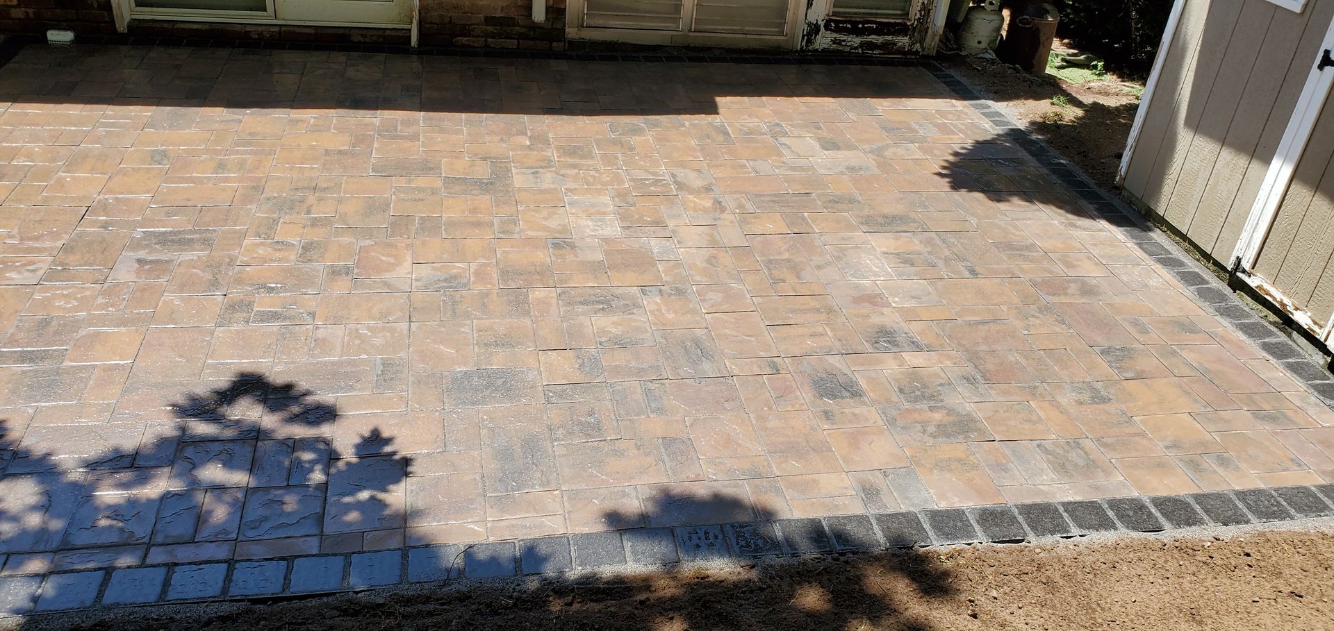 outdoor brick flooring