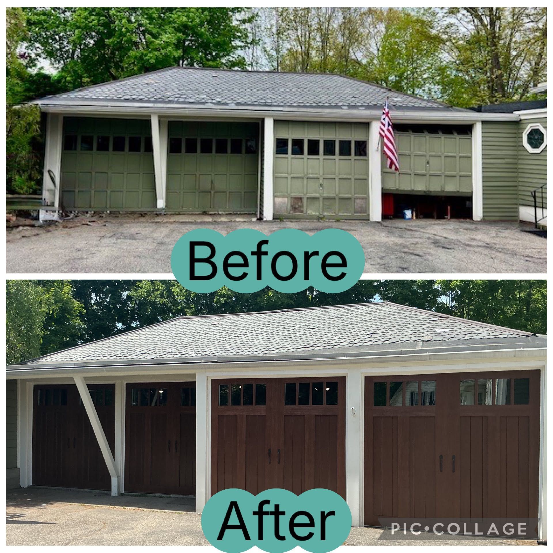 replace garage doors