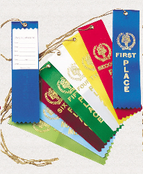 Award ribbons