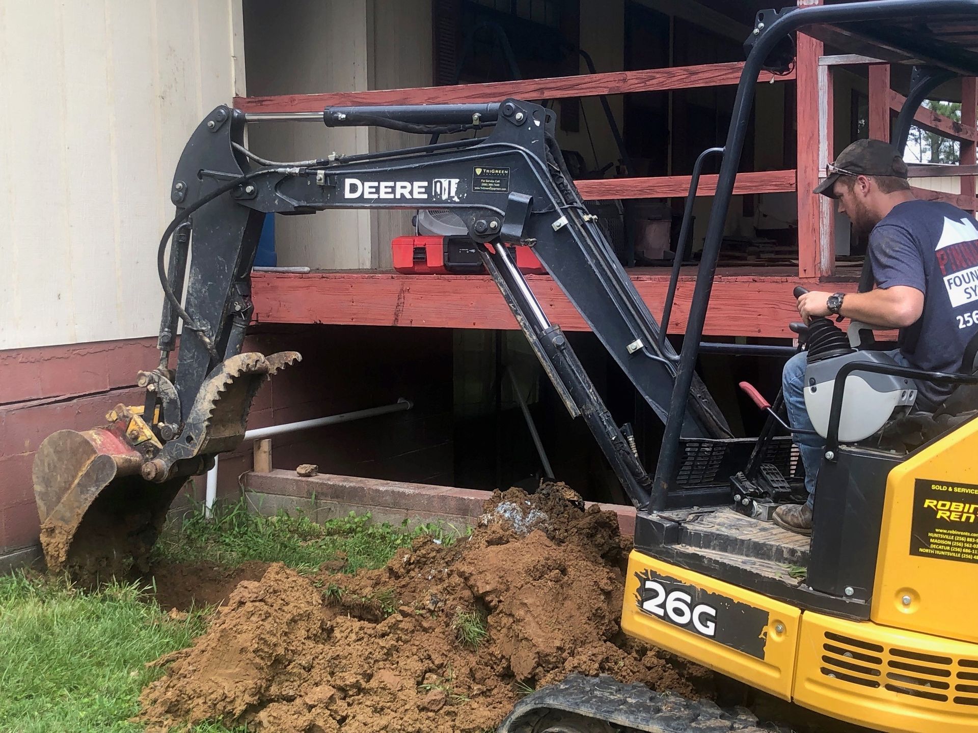 helical pier equipment
