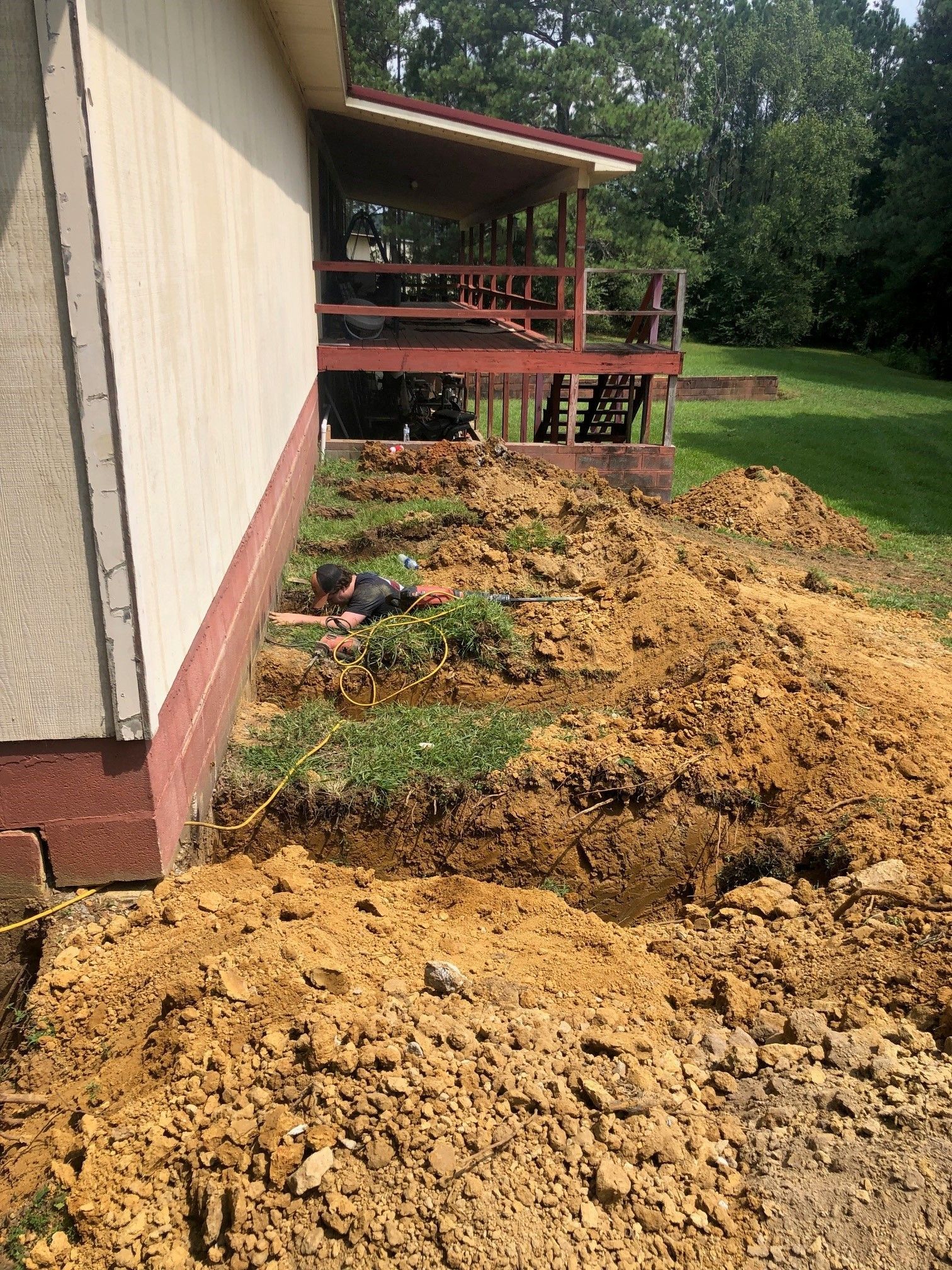 foundation installation