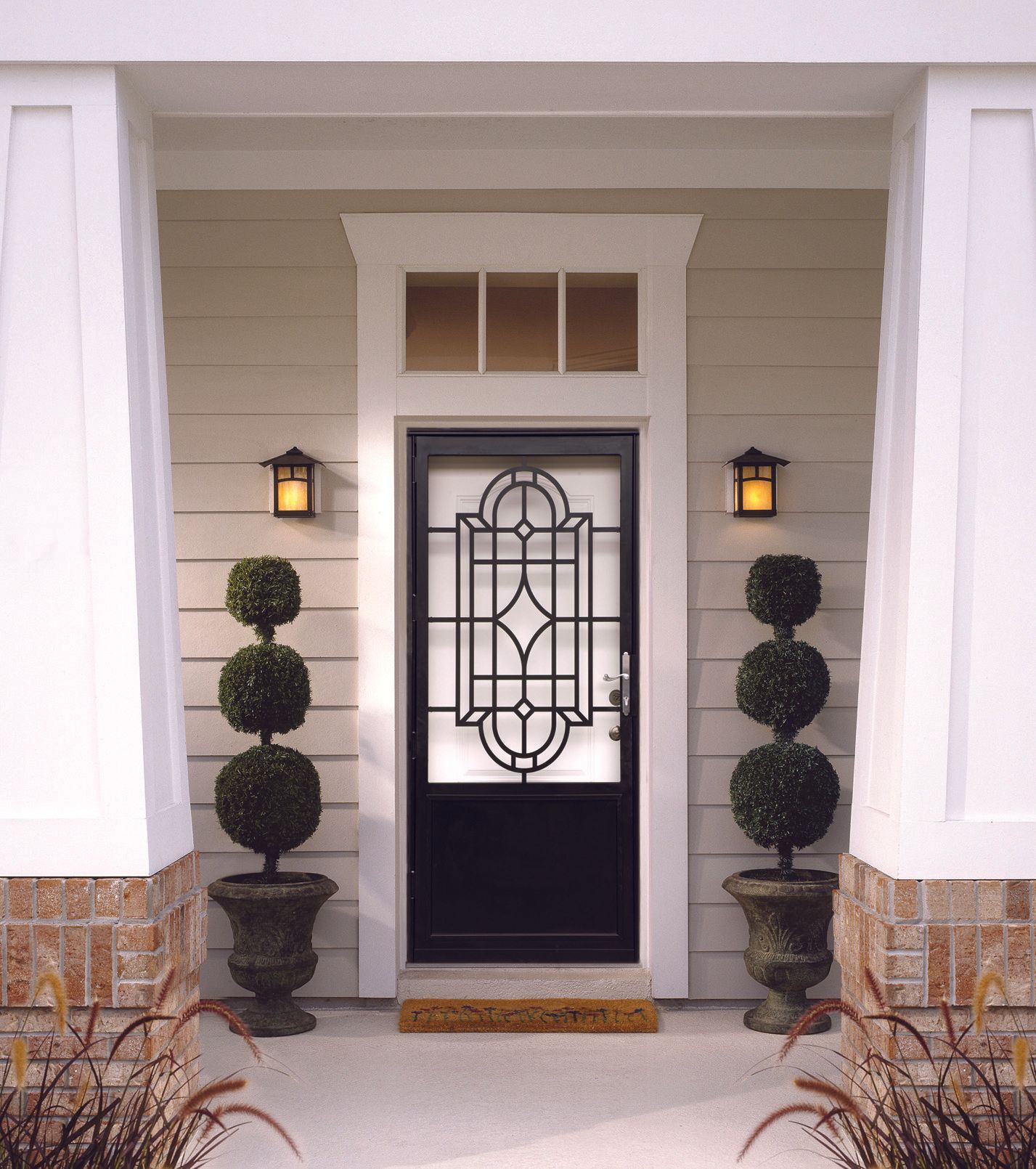 Wrought Iron Window & Door Guards Parkville, MD | Custom Iron & Metal ...