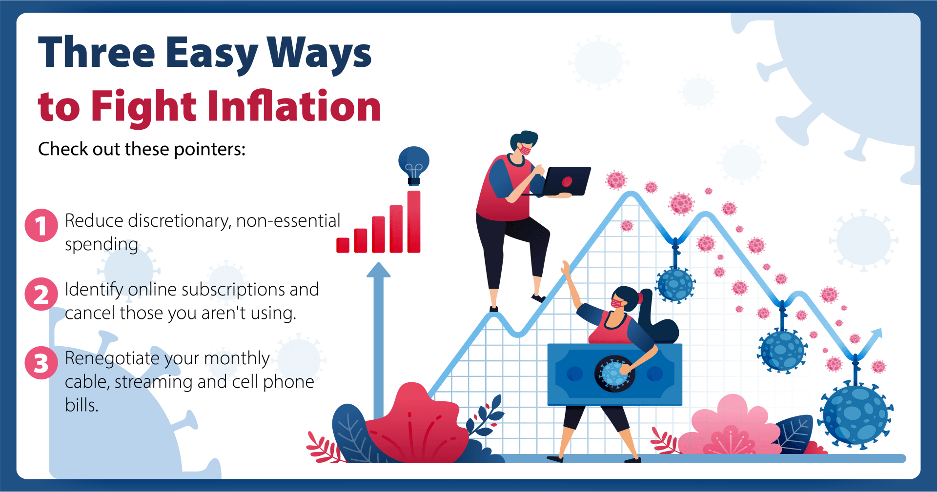 Three Easy Ways to Fight Inflation