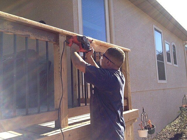 Deck refinishing