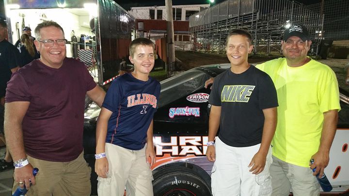 People hanging outside