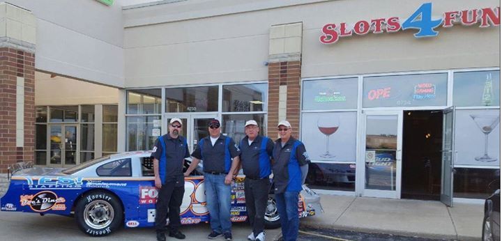 People hanging outside