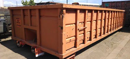 Low Wall Large Waste Container