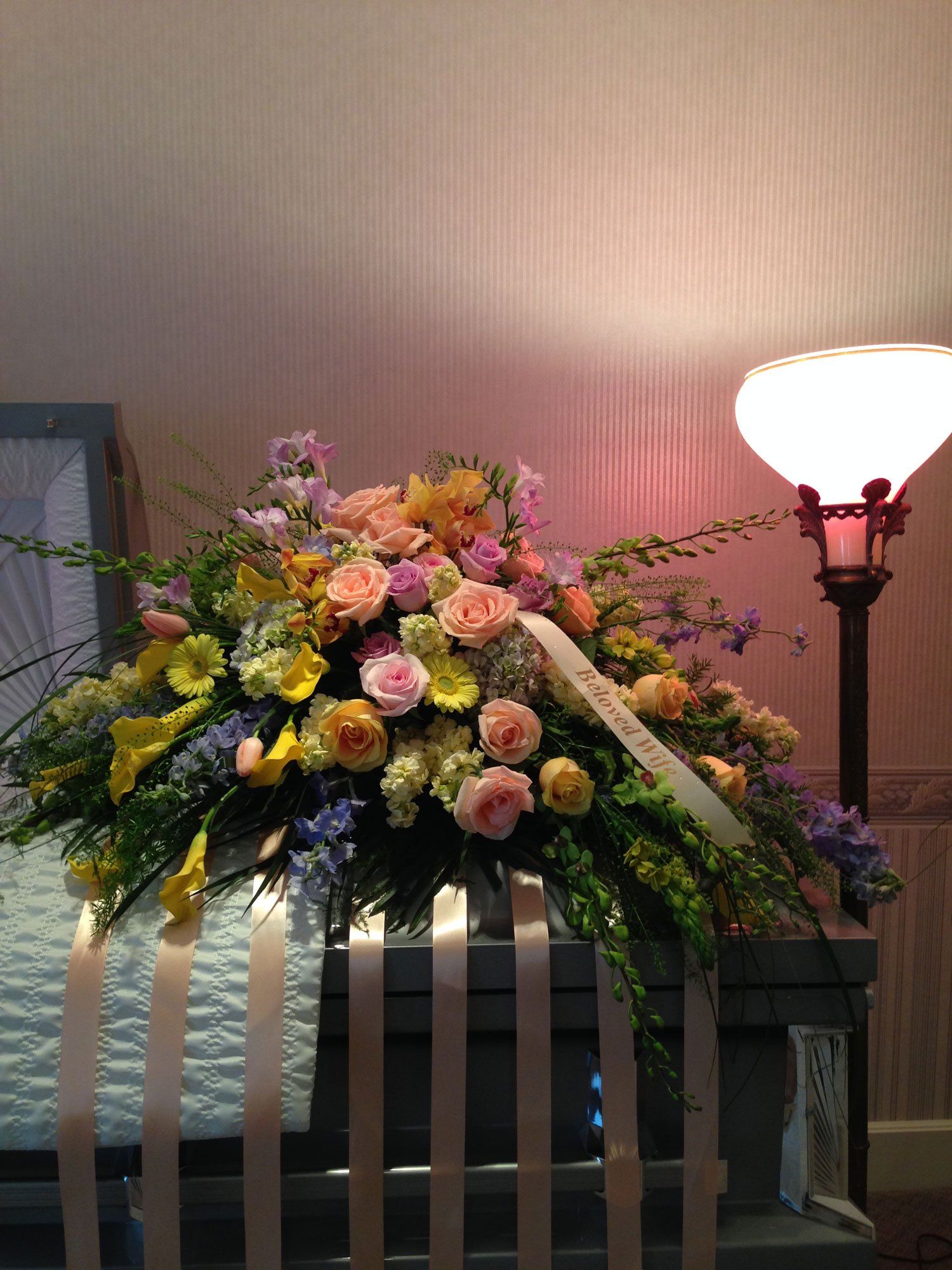 custom floral arrangement