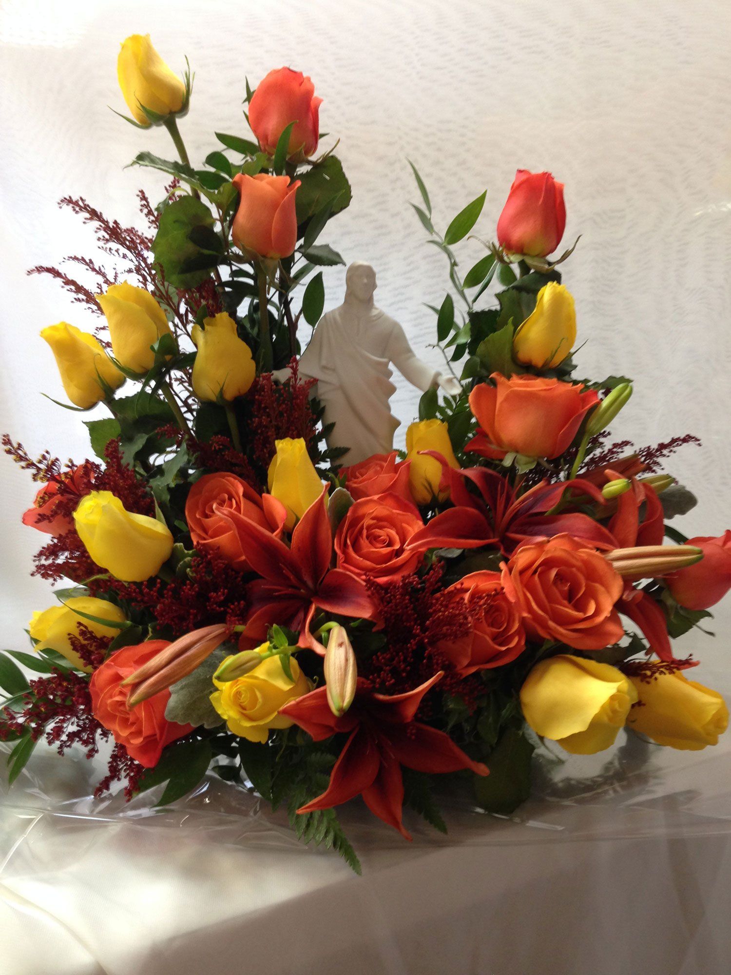 custom floral arrangement