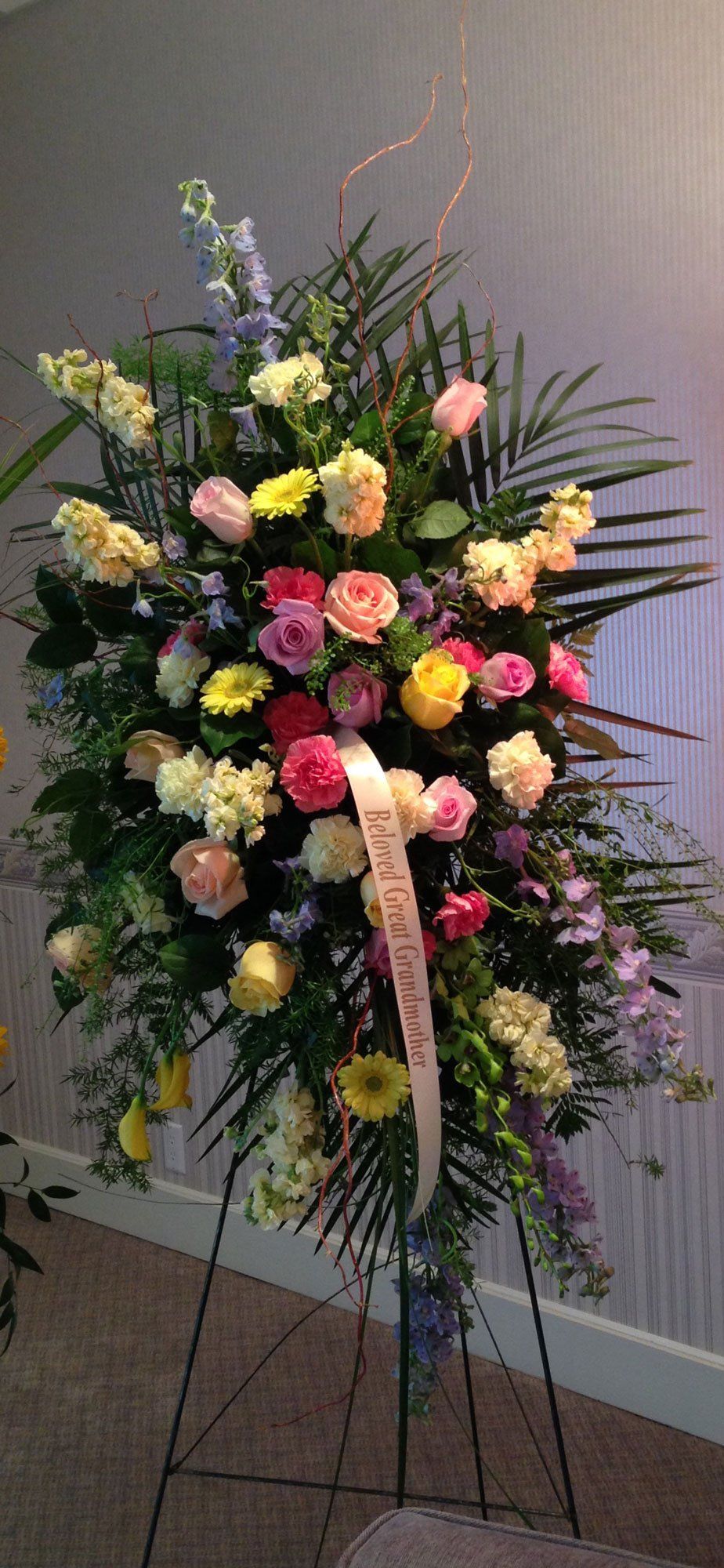 custom floral arrangement