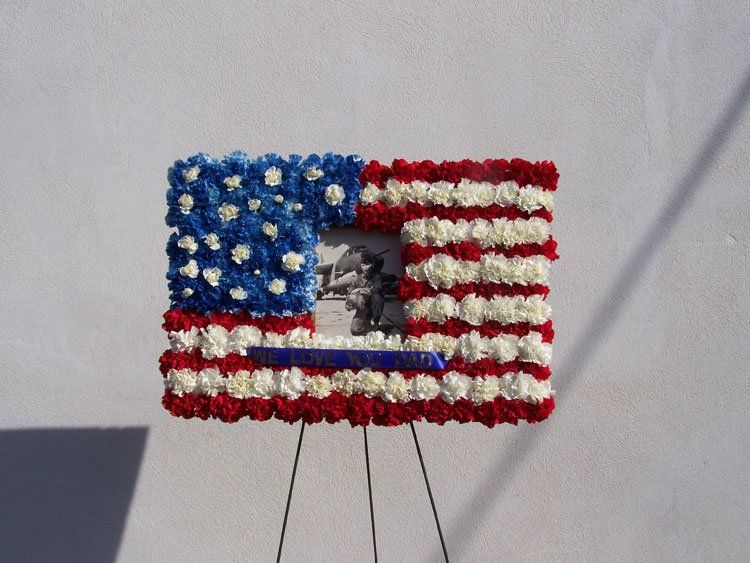 custom floral arrangement