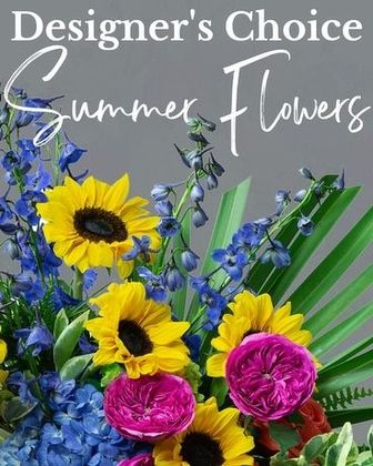 Designer's Choice Summer Flower Arrangement