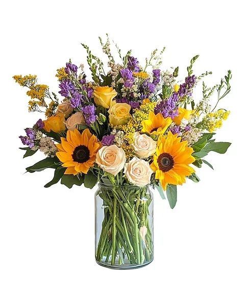 Lemon Lavender Breeze floral arrangement