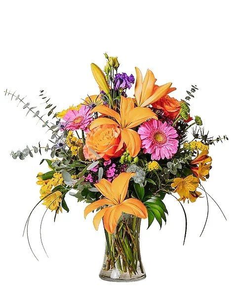 Summer floral arrangement