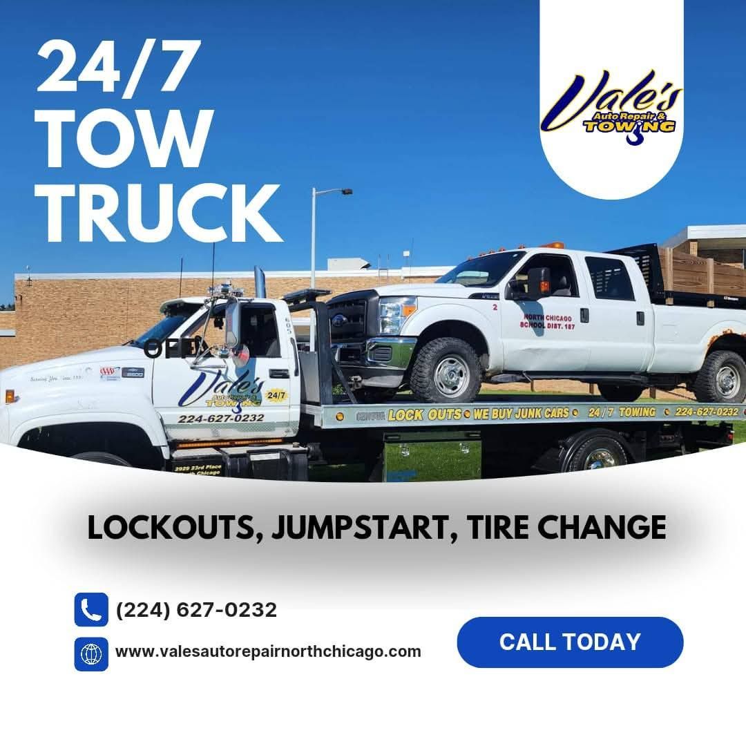 Tow truck with 