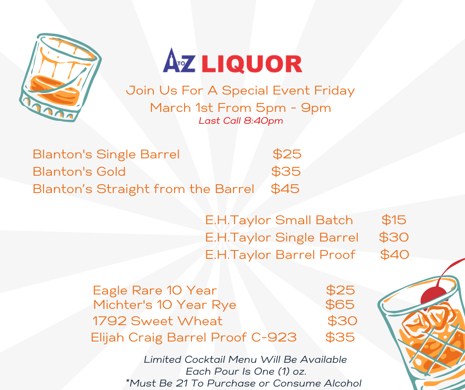 Events A to Z Liquor Grande Oaks Estero