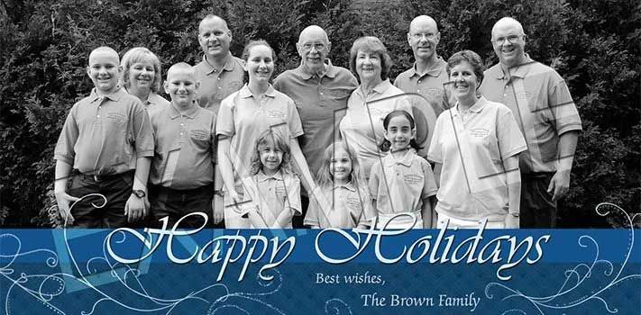 Family portrait with 